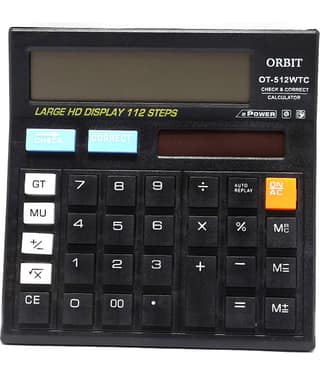 ORBIT CK - 12 Digits Basic Calculator