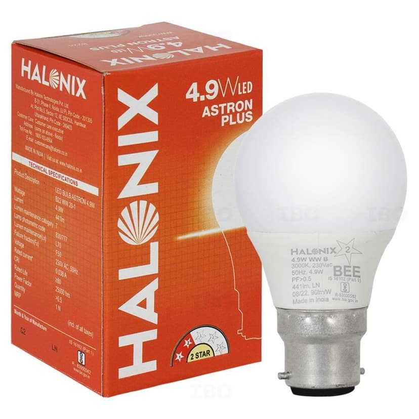 ASTRON B22 4.9-Watt LED Bulb (Cool White) - Pack of 2 view 3