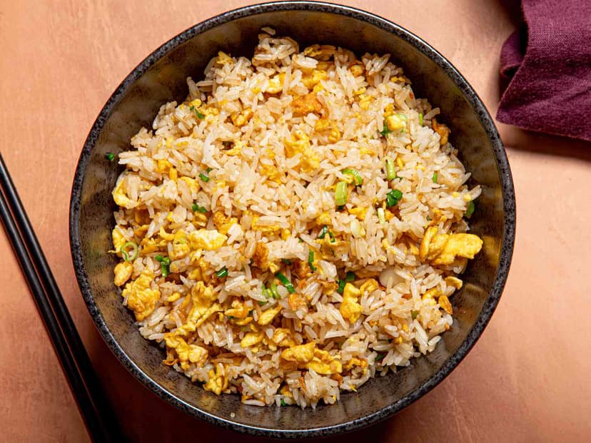 Bombay Style Delicious Egg Rice (3 Eggs)