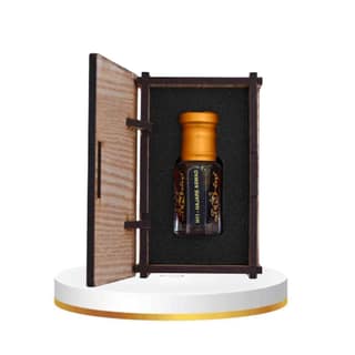 alNaqi fragrances Hajre-Aswad-Attar 12ml - Luxury Hajre Aswad Attar Original, No Alcohol Concentrated Black-Oud-Oil, High Strength Sacred-Arabic-Scent, Original Signature-Parfum