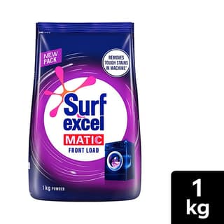 Surf Excel Front Load Powder, 1 Kg