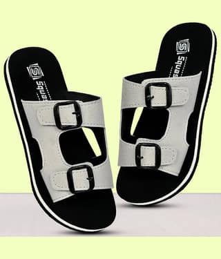 Squash Grey Men's Thong Flip Flop
