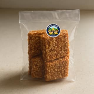 Semkali Mini Mart's til chikki - sesame brittle