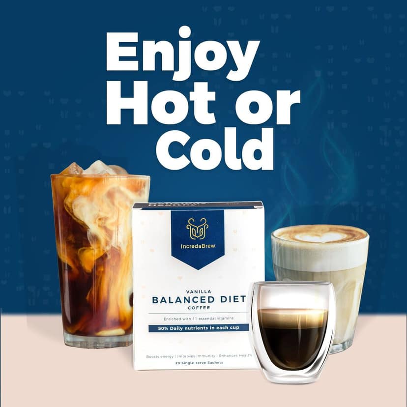 Vanilla Wellness Instant Coffee + Free Frother view 7