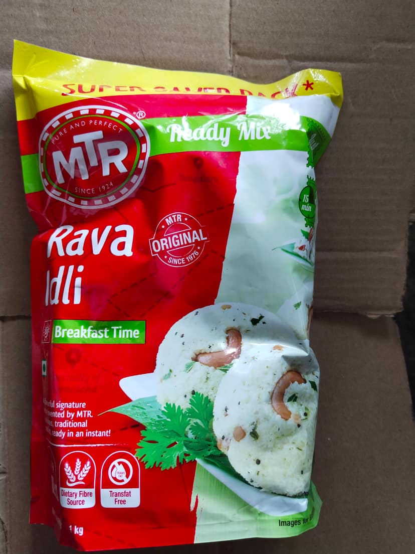 MTR rava idli