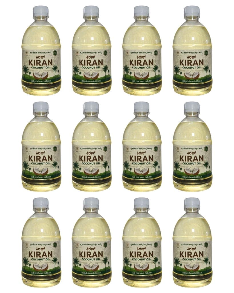 Kiran Coconut Oil Bottle 500ML
