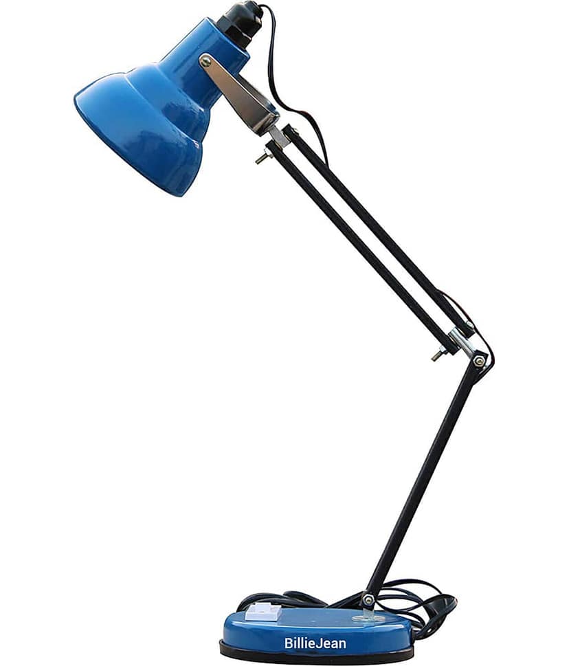 BillieJean pixarblue Metal Table Lamp - Pack of 1