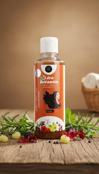 Liva Botanics 9 Herb Hair Care Shampoo 270ml