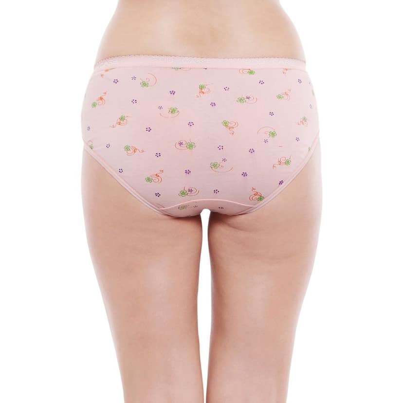 Bodycare women's combed cotton assorted Hipster Panty Pack of 3 ( E3000 ) view 3