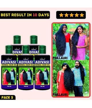 Phillauri - Anti Hair Fall Amla Oil 500 ml ( Pack of 5 )