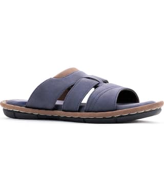 KHADIM - Blue Men's Slide Flip Flop