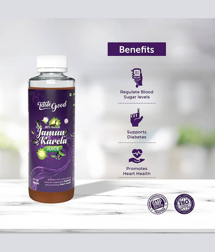 Taste Good Karela & Jamun Vegetable Juice 1000 ml view 5