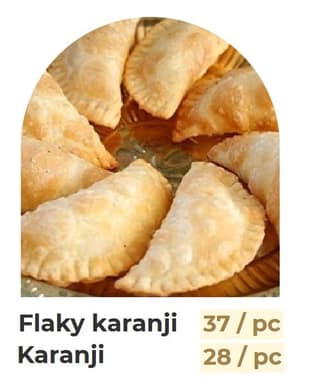 Traditional Flaky Karanji | Crispy Fried Pastry | Festive Sweet Treat