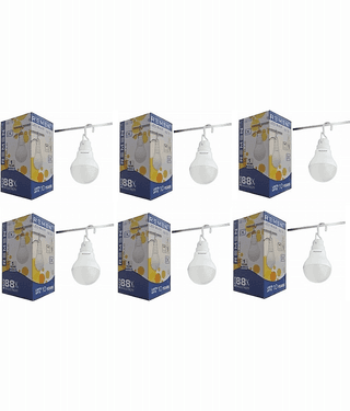 Remen Led Lites - 4W Cool Day Light LED Bulb ( Pack of 6 )