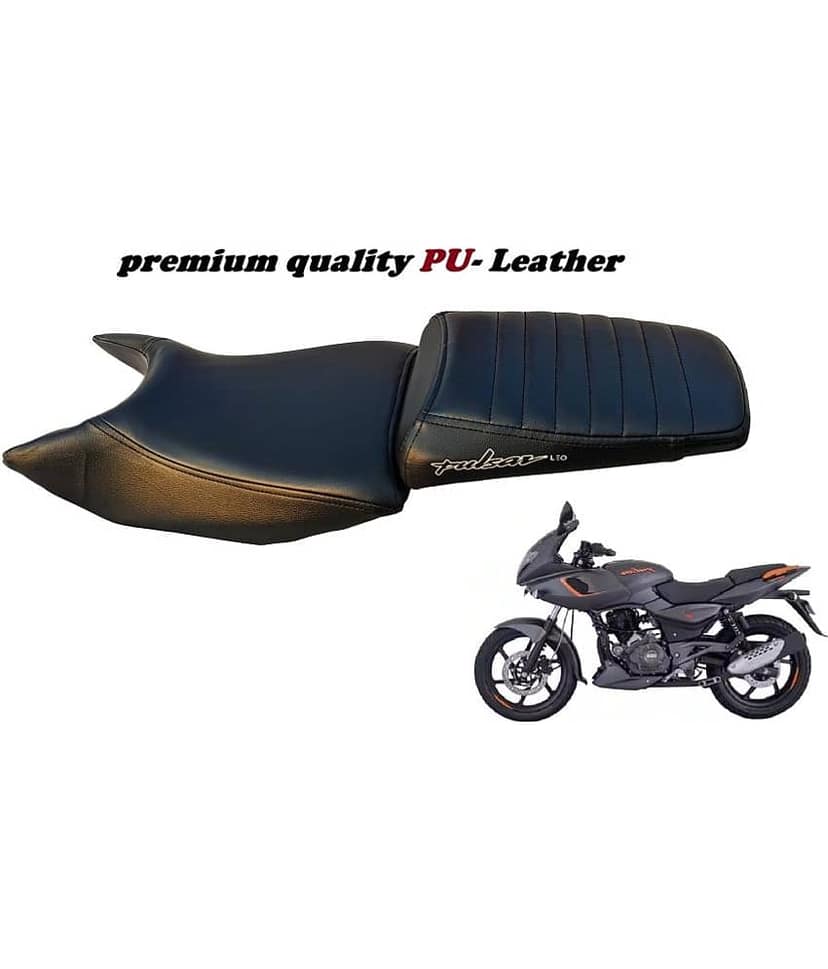 PULSAR 220F SPLIT BIKE SEAT COVER view 2