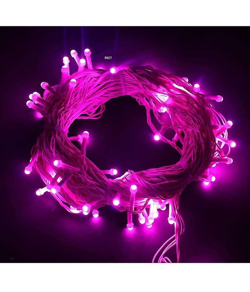 DAYBETTER - Pink 15Mtr Rice Light ( Pack of 1 )