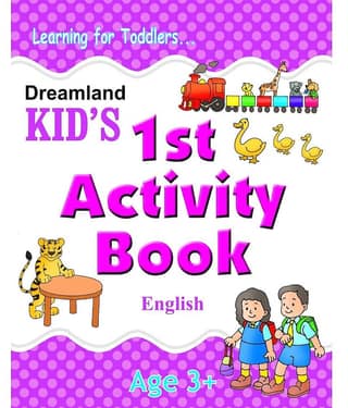 Kid's 1st Activity Book - English - Interactive & Activity Book