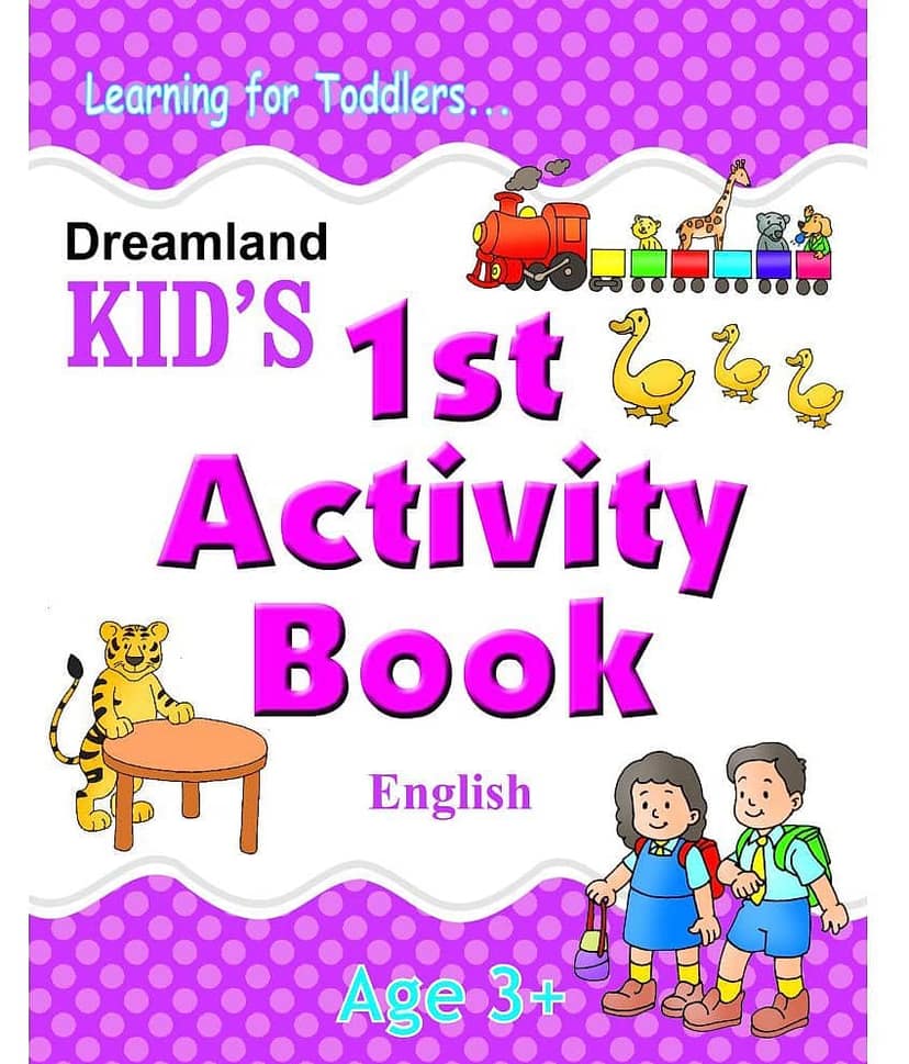 Kid's 1st Activity Book - English - Interactive & Activity Book