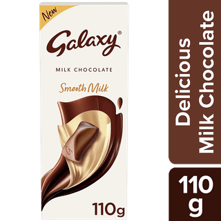 Galaxy Silky Smooth Milk Chocolate Bar, 110 G