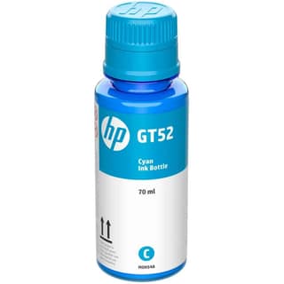 Hp Gt52 70 Ml Cyan Original Ink Bottle (m0h54aa)
