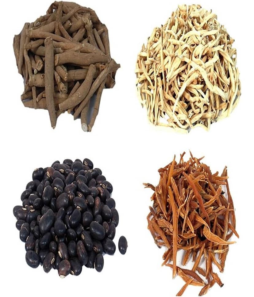 MYGODGIFT Shatavar, Safed Musli, Ashwagandha Kaunch Beej 50 GM EACH 200 gm Pack of 4 view 2
