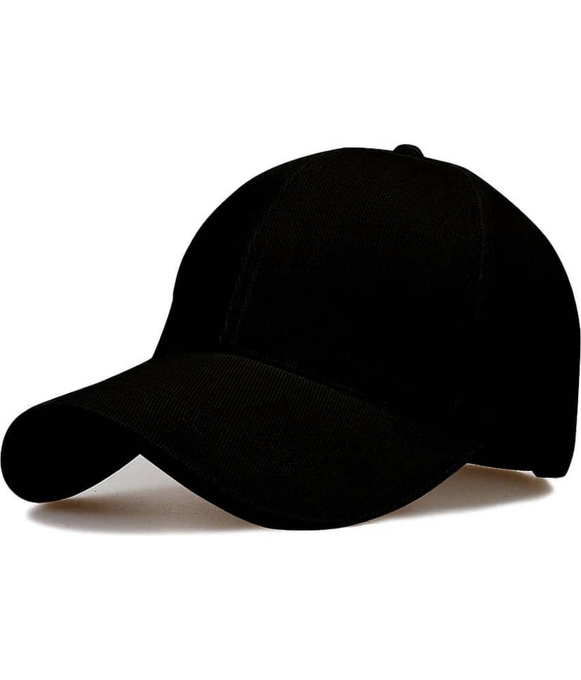 ITORIX Pack of 1 Polyester Men's Cap ( Black )