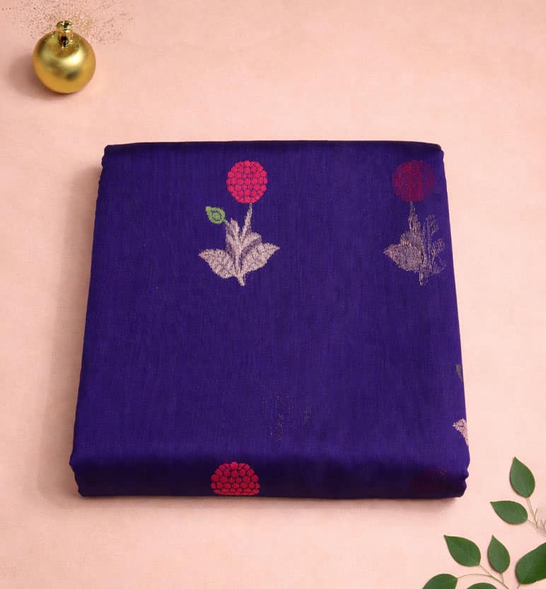 Handloom Chanderi Silk Cotton Saree
