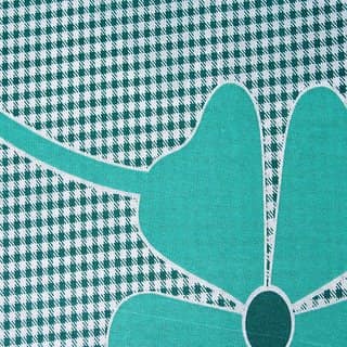 Saluja Enterprises Light Green 1 Double Bed sheet With 2 pillow Covers view 2
