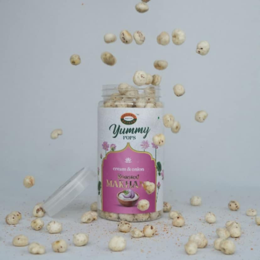 CREAM & ONION MAKHANA - 81 gm view 2