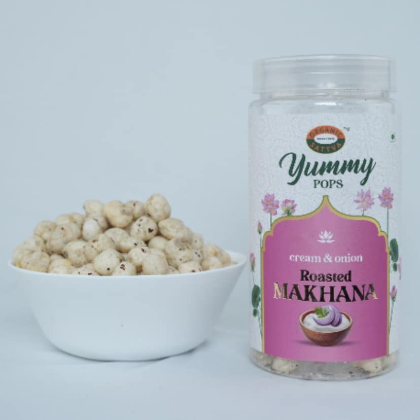 CREAM & ONION MAKHANA - 81 gm view 3