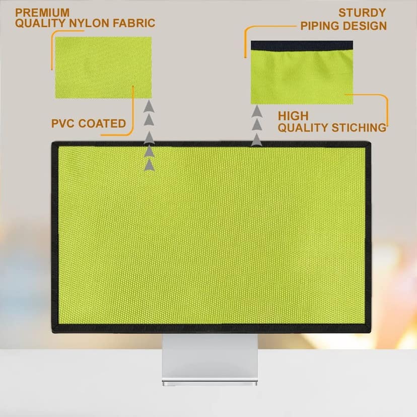 PalaP Super Premium Dust Proof Monitor Cover for Apple iMac 24 inches Monitor (Green) view 4