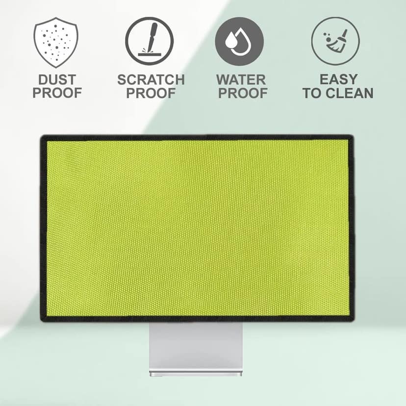 PalaP Super Premium Dust Proof Monitor Cover for Apple iMac 24 inches Monitor (Green) view 6
