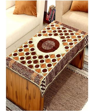 BELLA TRUE 4 Seater Chenille Single Table Covers