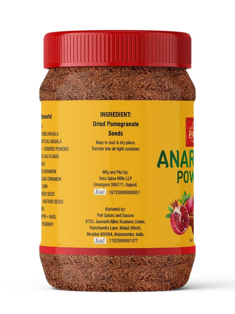 Pari Pure Anardana Powder | Dried Pomegranate Seed Powder | Peesa Anardana | (Pack of 1 x 1000g) view 3