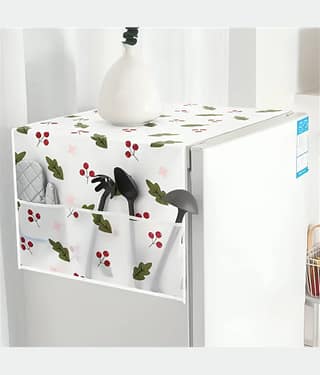 dust n shine Plastic Floral Fridge Covers ( 10 10 ) Pack of 1 - Assorted