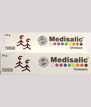 MEDISALIC CREAM 20 GM ( PACK OF 4) Day Cream 80 gm Pack of 4