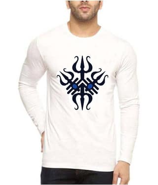 British Terminal Pack of 1 100 Percent Cotton Regular Fit Men's T-Shirt ( White )