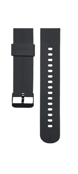 22mm Soft Silicone Watch Strap Compatible with Samsung, Realme, OnePlus, Boat Flash & Noise Colorfit Pulse Grand Smartwatch – Adjustable Replacement Band