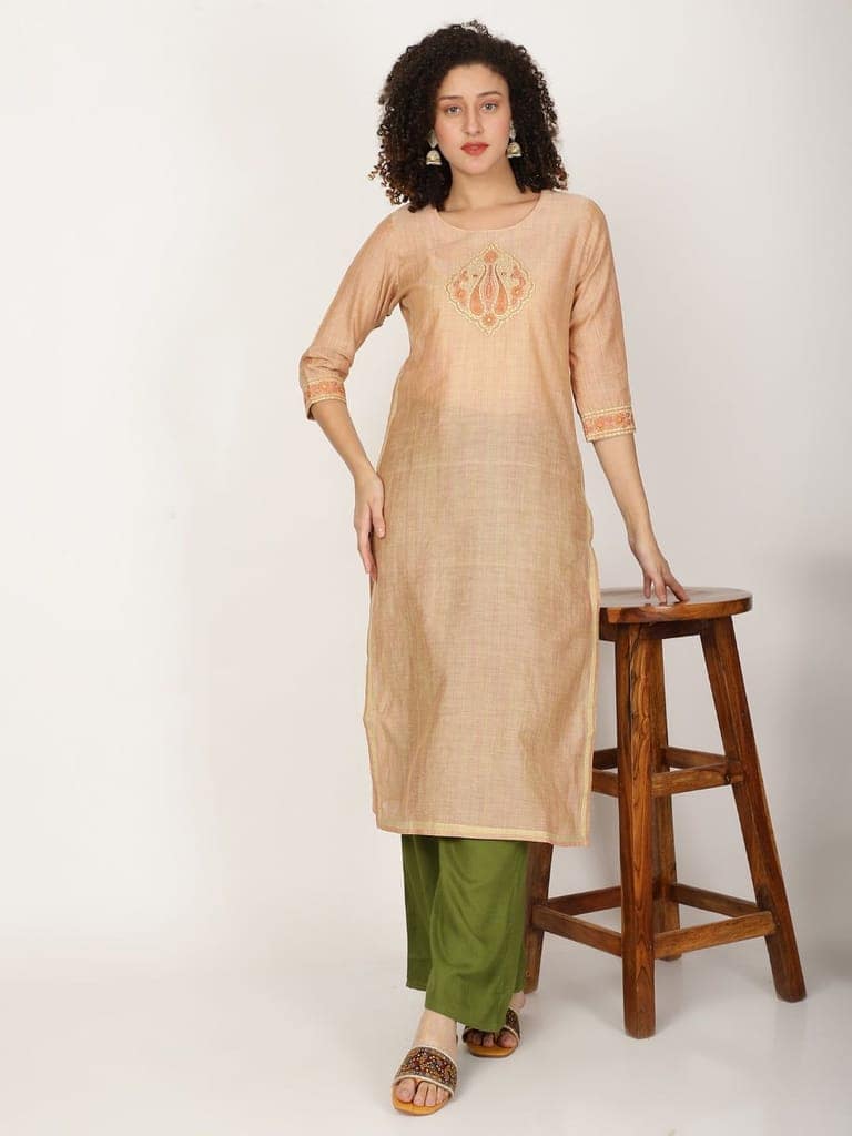 Women Cotton Trousers Pant view 5