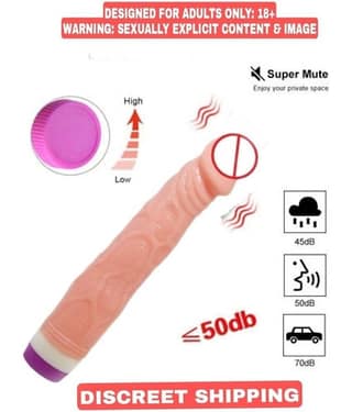 9 Inch Dildo Vibrating Clit Vibrator Realistic Penis Sex Toy Couples Perfect Gifts-PREMIUM DILDO