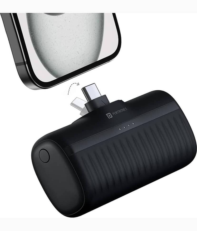 Portronics 5000 -mAh 5V/2A Li-Polymer Power Bank