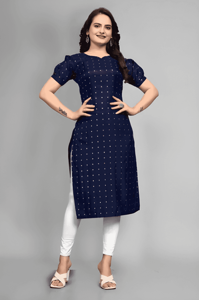 Stylish Women Kurti with Attractive Design, Latest Indian Ethnic Fashion, Elegant Everyday Wear for Office, College and Special Occasions