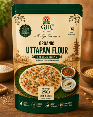 Organic Uttapam Flour Premium Blend | The Gir Farmer