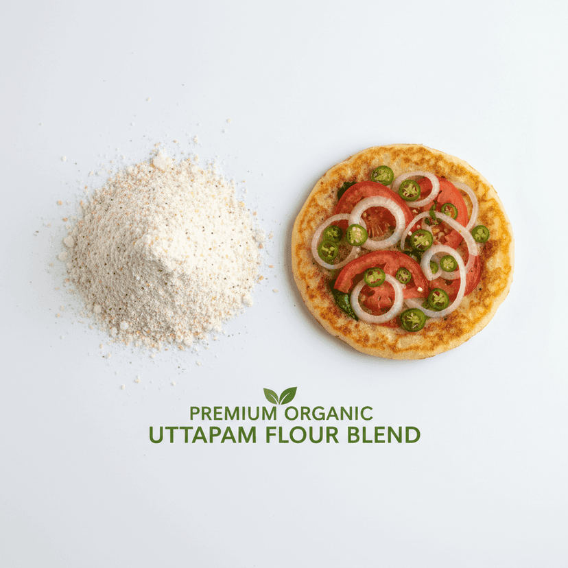 Organic Uttapam Flour Premium Blend | The Gir Farmer view 6