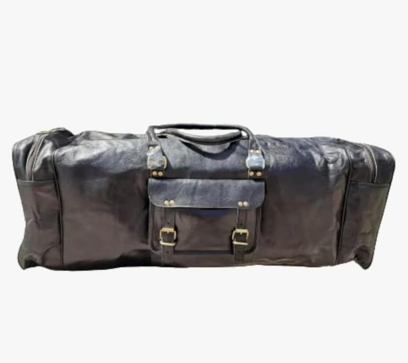 Travel Duffle Luggage Bag with Detachable Shoulder Strap for Men & Women view 2