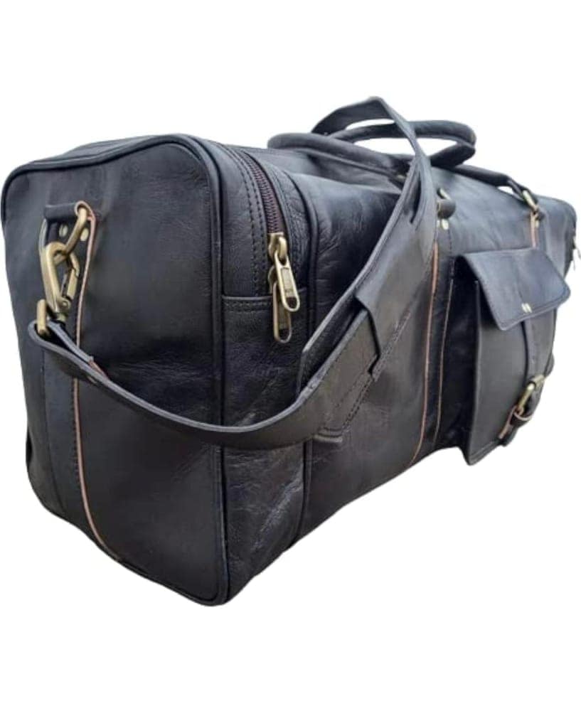 Travel Duffle Luggage Bag with Detachable Shoulder Strap for Men & Women view 3