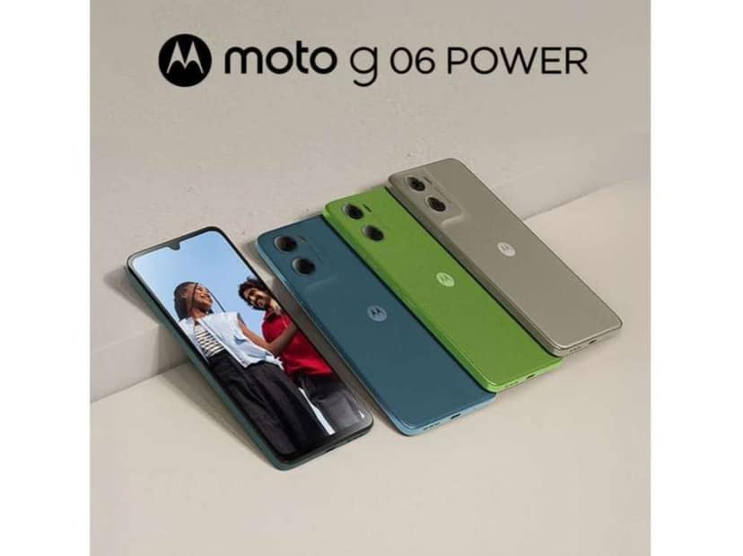 Motorola G06 Smartphone, 4GB RAM, 64GB Storage - Pantone Tendril view 3