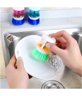 FSN Multi-Colour Plastic Cleaning Brush set of 1
