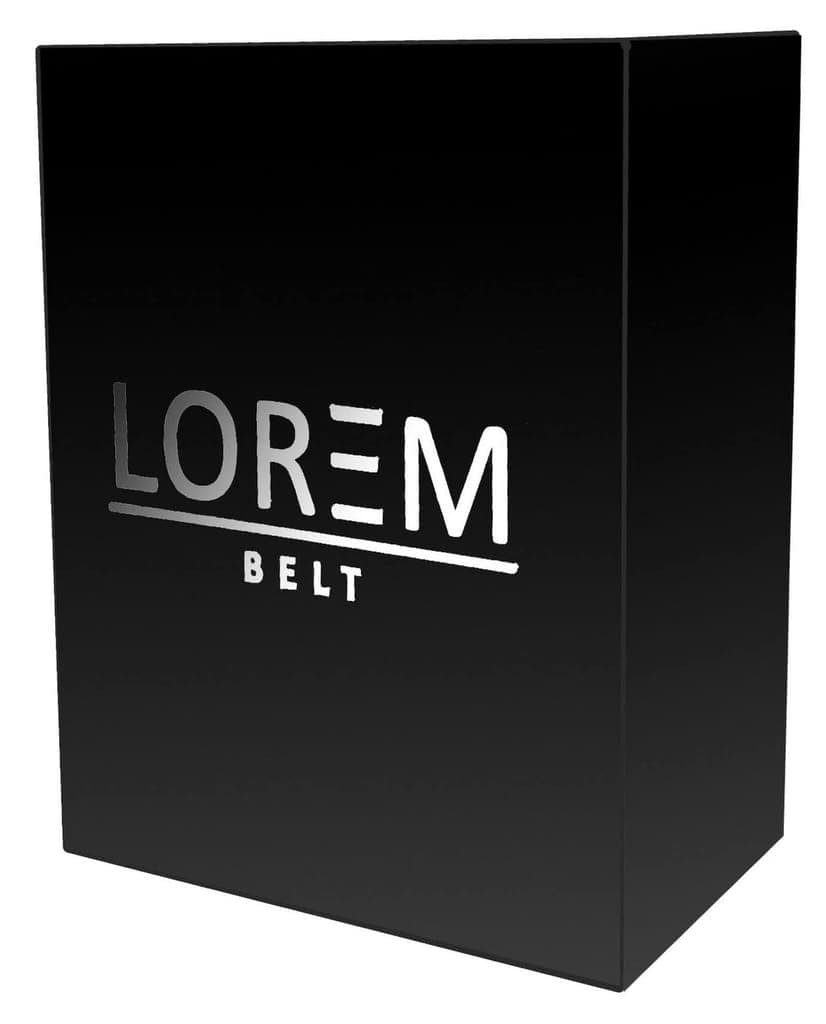 LOREM Black & Brown Reversible PU Leather Belt For Men New BT01-BKL03 view 7