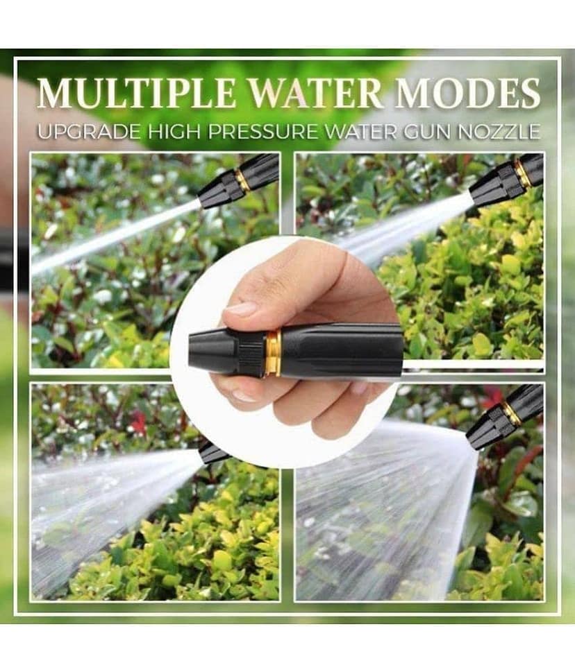 Gatih High Pressure Water Spray Gun All Purpose Cleaner Block Water Jet Nozzle Pipe For Gardening, Bike,Car Wash 1 no.s